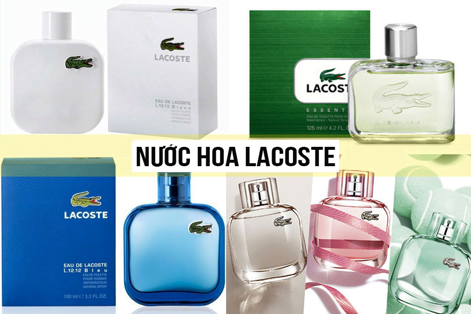 Nước hoa Lacoste rất đặc biệt quyến rũ