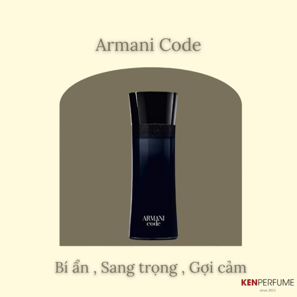 Nước Hoa Nam Giorgio Armani Code EDT