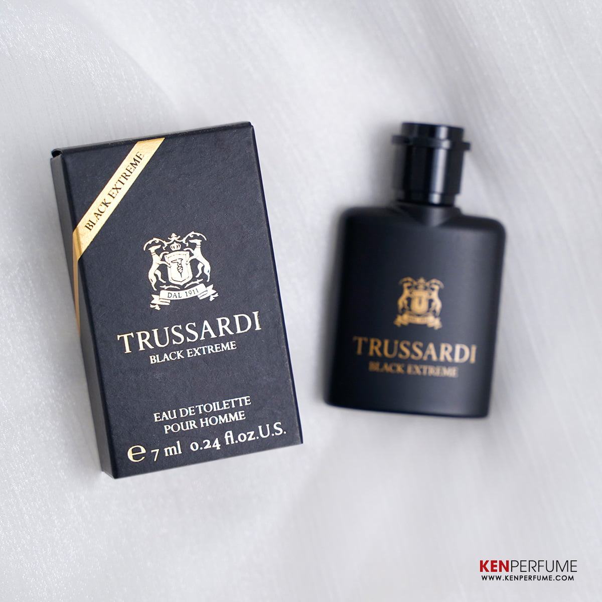 TRUSSARDI - Black Extreme EDT 7ml Mini ( Nam)