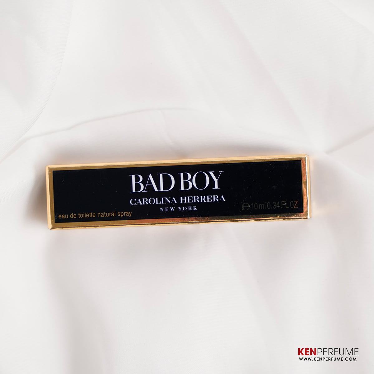 CAROLINA HERRERA - Bad Boy EDT 10ml Mini ( Dạng Xịt)