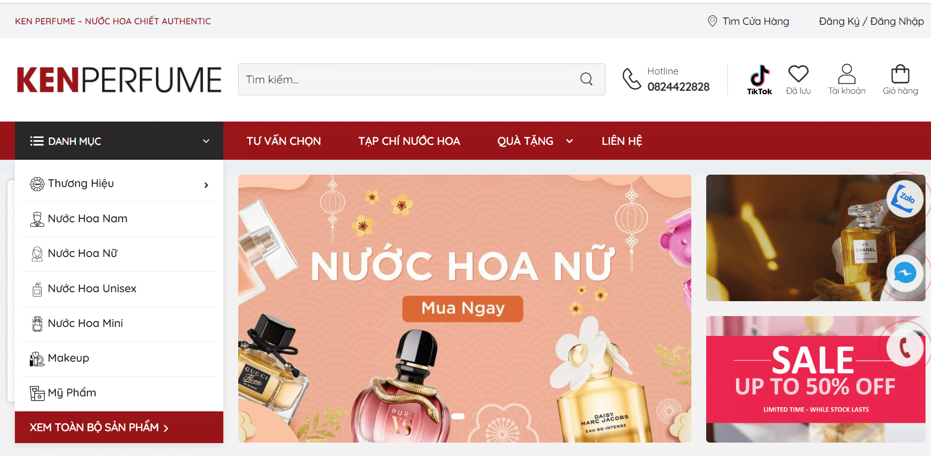 Địa chỉ cung cấp nước hoa Jean Paul Gaultier chính hãng