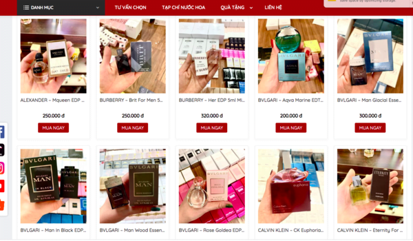 Ken Perfume - shop bán nước hoa uy tín hàng thật giá tốt
