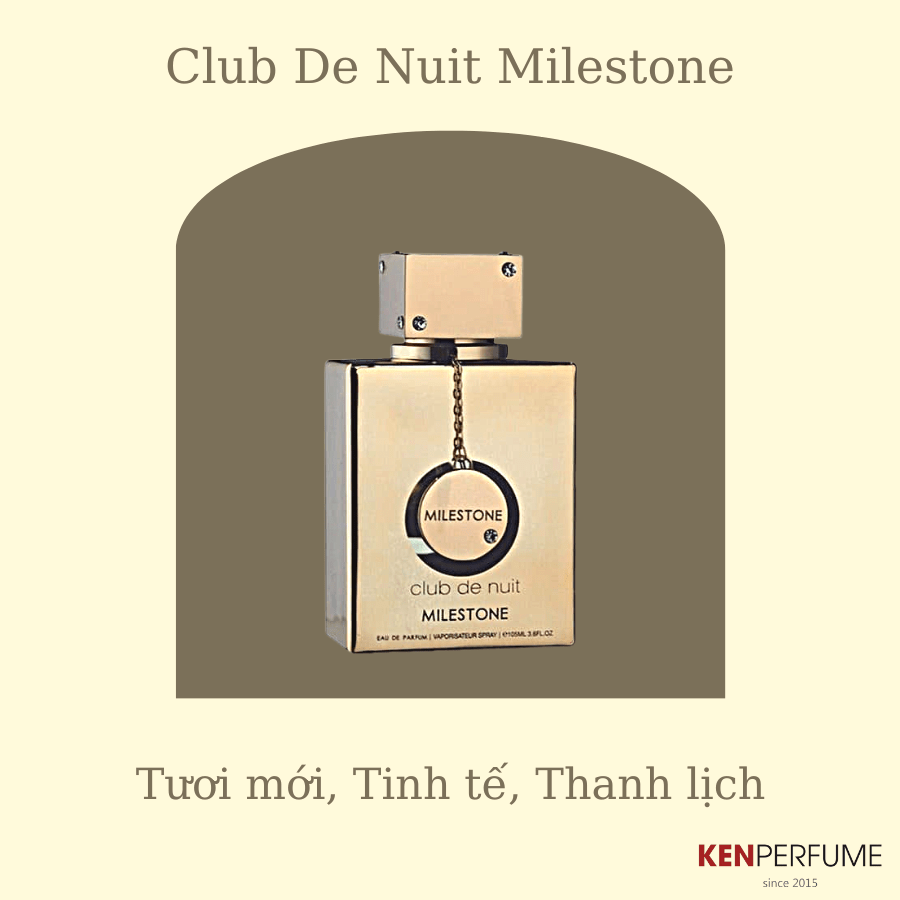Nước hoa Club De Nuit Milestone