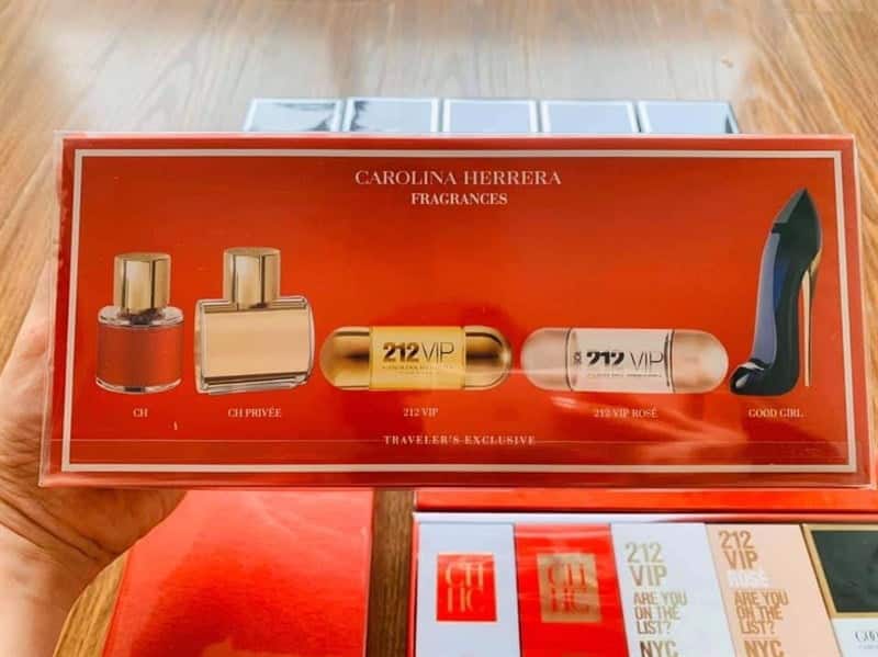 CAROLINA HERRERA - Set 212 5 chai mini