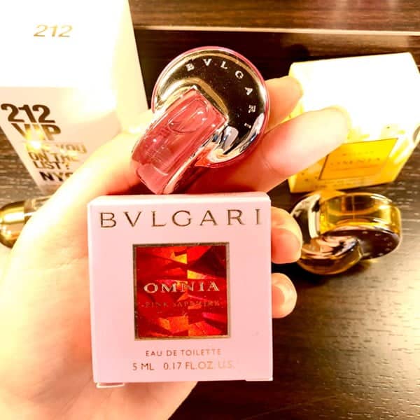 BVLGARI - Omnia Pink Sapphire EDT 5ml Mini ( Hồng )
