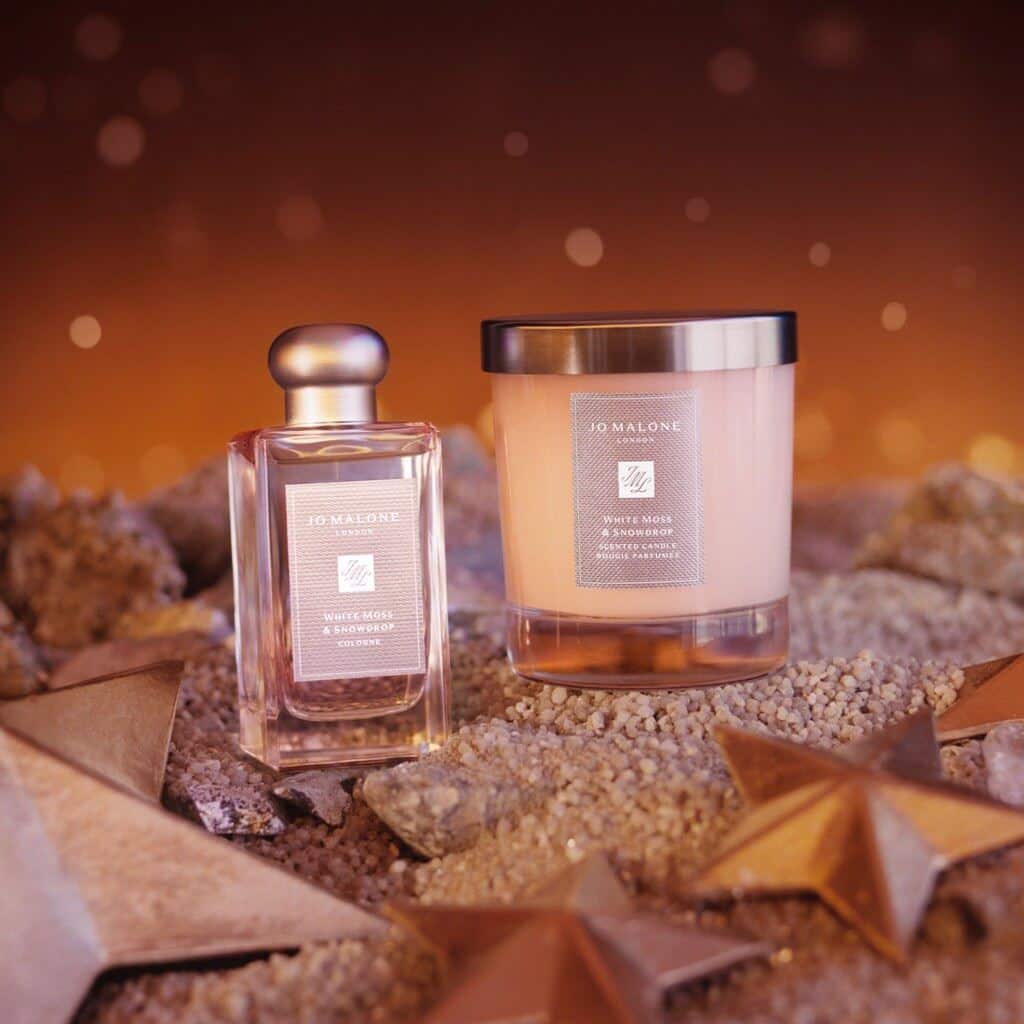 Nến Thơm Jo Malone White Moss & Snowdrop Candle 200g