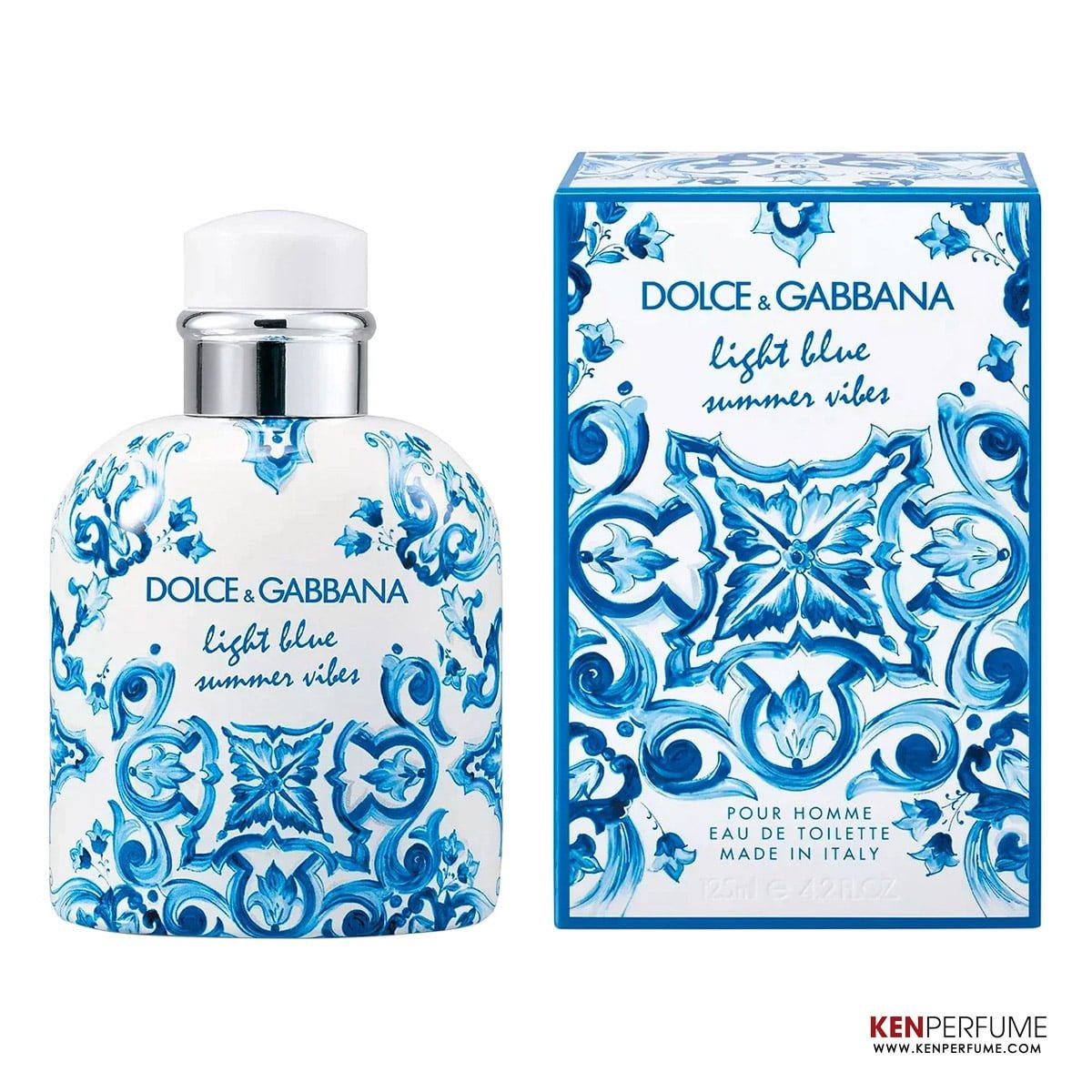 Nước Hoa Nam Dolce&Gabbana Light Blue Pour Homme Summer Vibes