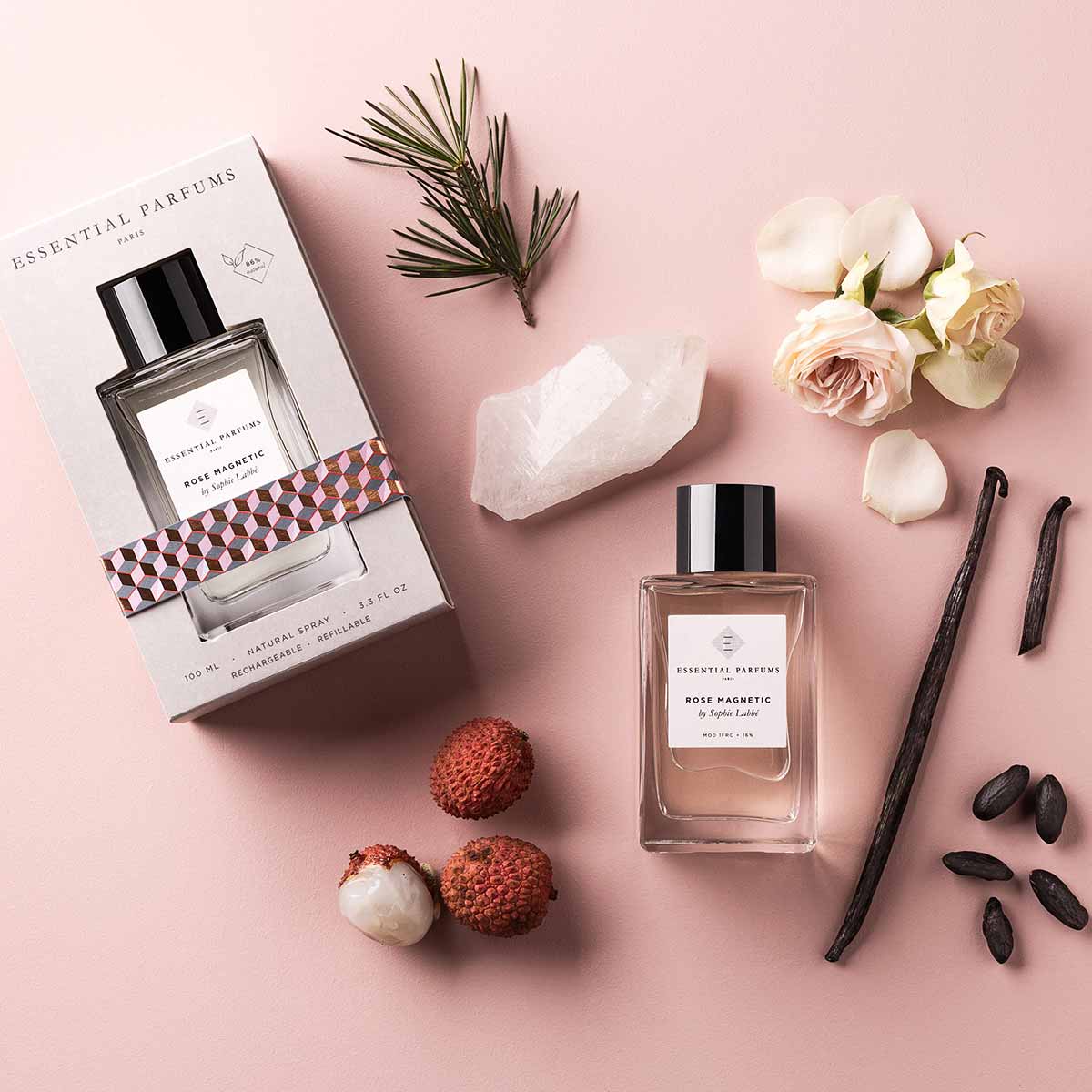 Nước Hoa Unisex Essential Parfums Rose Magnetic