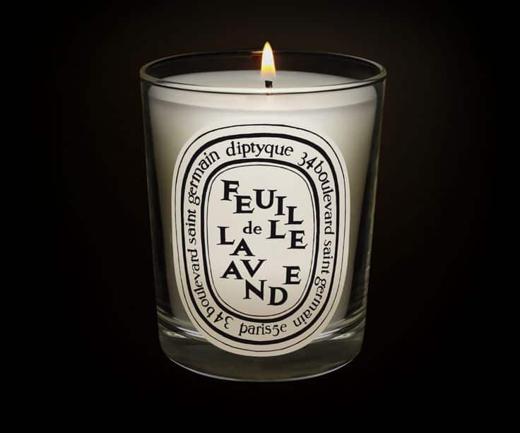 Nến Thơm Diptyque Feuille de Lavande / Lavender Leaf Candle 190g