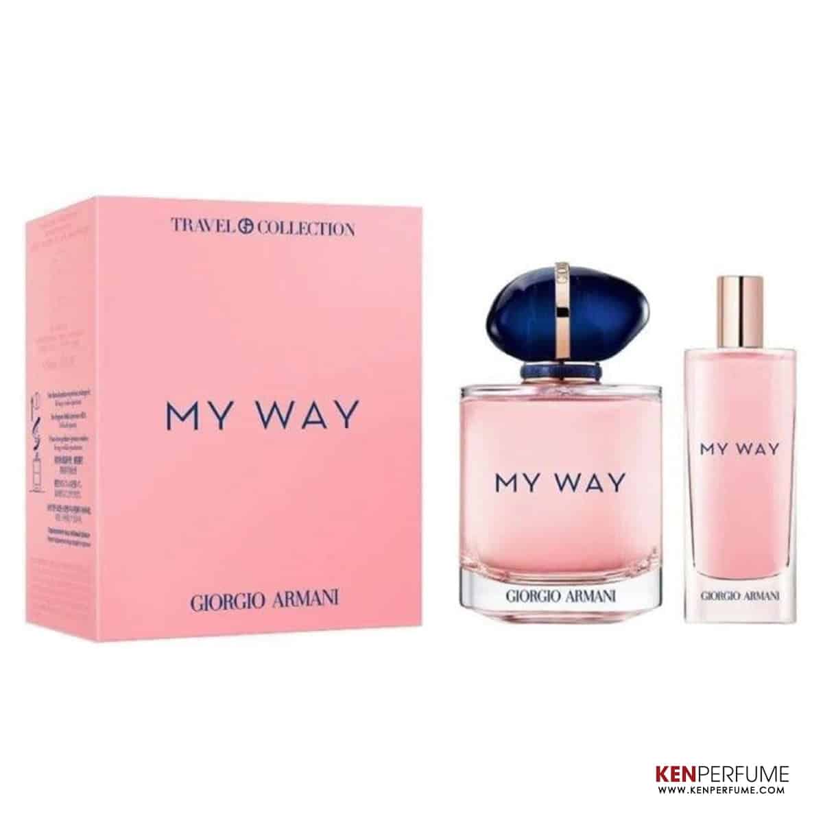Set Nước Hoa Nữ Giorgio Armani My Way EDP (90ml + 15ml)