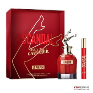 Set Nước Hoa Nữ Jean Paul Gaultier Scandal Le Parfum EDP Intense (80ml + 10ml Mini)