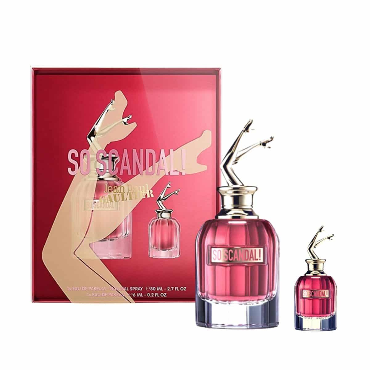Set Nước Hoa Nữ Jean Paul Gaultier So Scandal EDP (50ml + Mini 6ml)