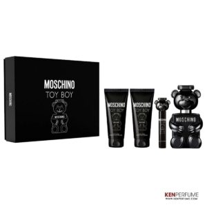 Set Moschino Toy Boy EDP 100ml + Bath & Shower Gel (100ml + After Shave Balm 100ml + Mini 10ml)