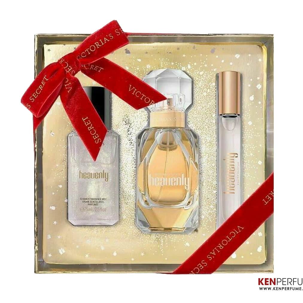 Set Nước Hoa Nữ Victorias Secret Heavenly EDP Gift Set Holiday 2020