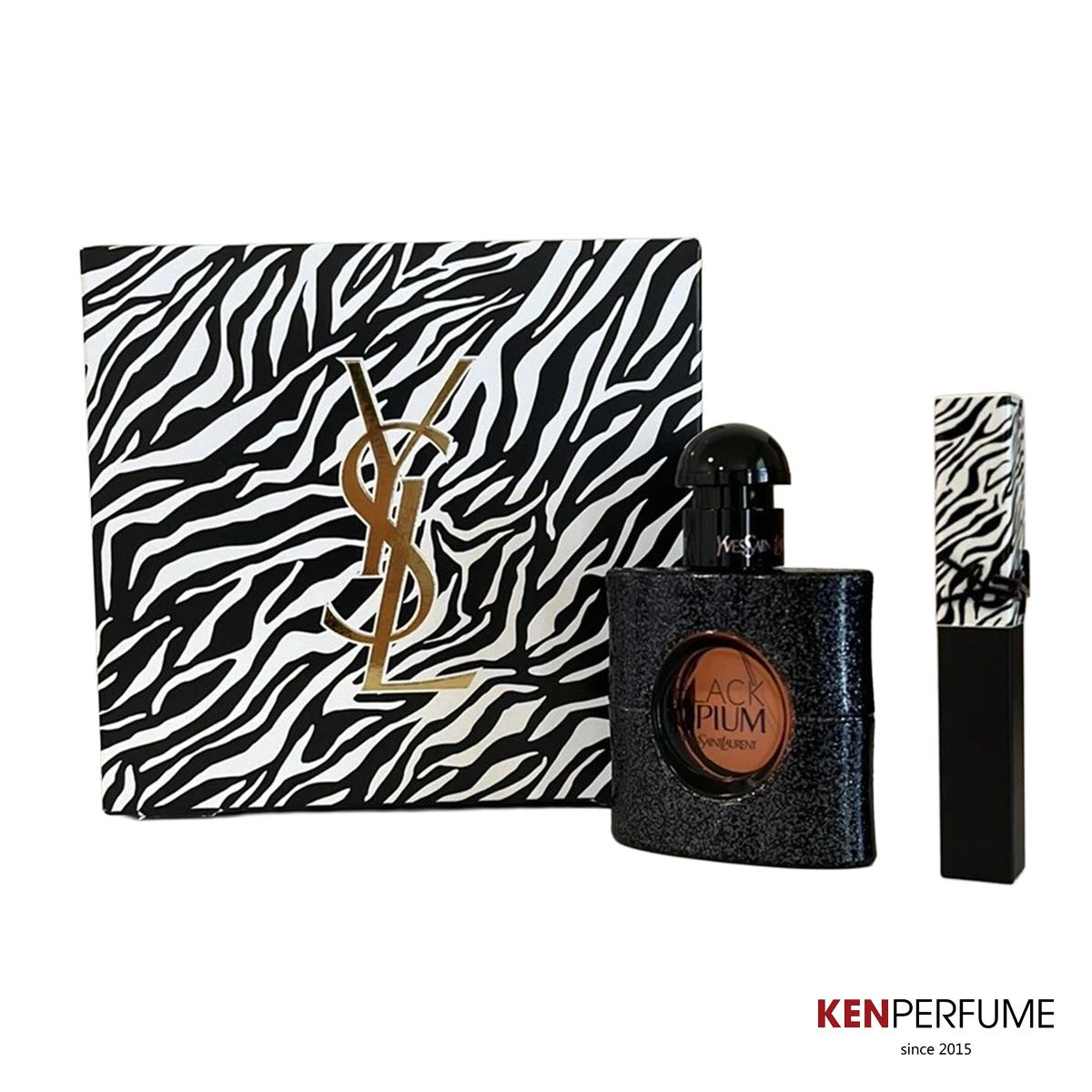 Set YSL Black Opium EDP 30ml+ Son Shape 302 Cấn Hộp
