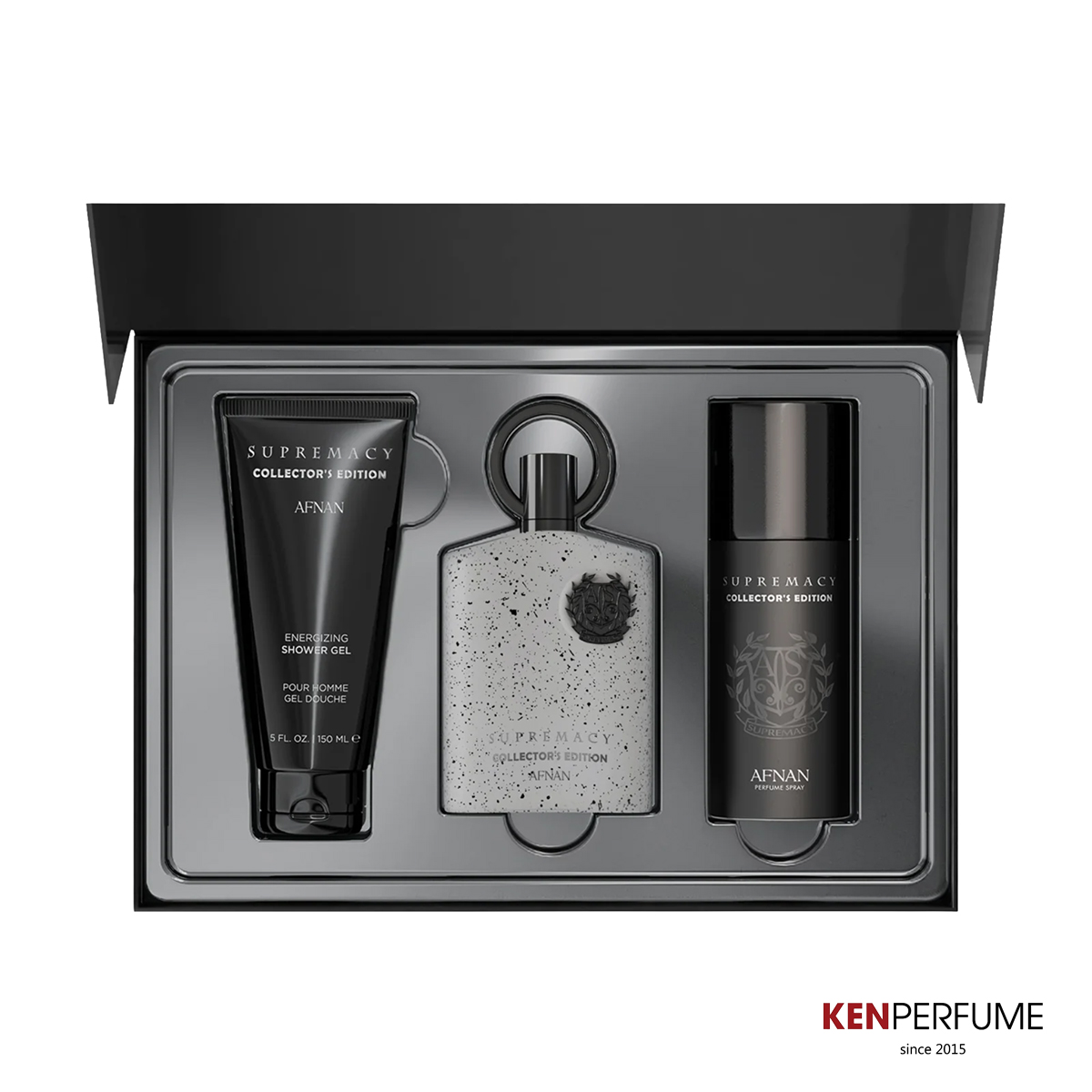 Set AFNAN Supremacy Collectors Edition 100ml + Sữa tắm + Xịt lăn khử mùi